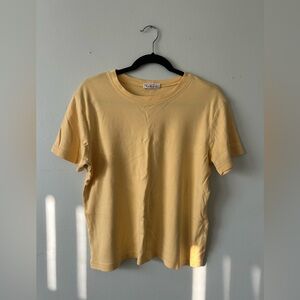 TALBOTS | Mustard Color Boxy T-Shirt